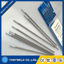 Manufacture 3.2*150mm pure tungsten electrodes wc20 tungsten carbide TIG welding rod pipe